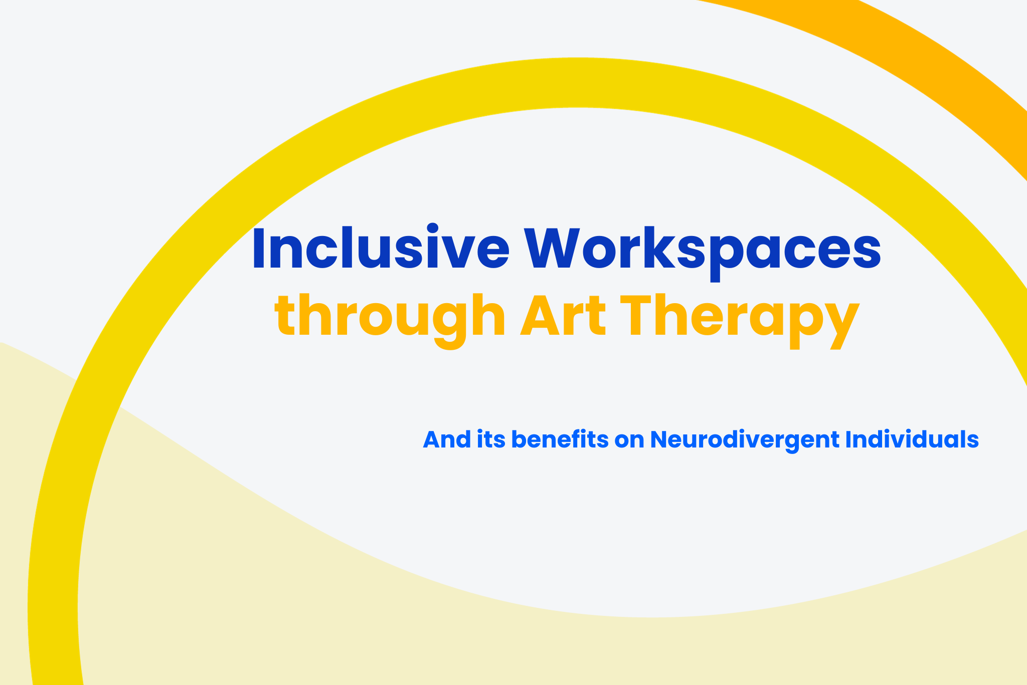 Inclusive workspace through art therapy