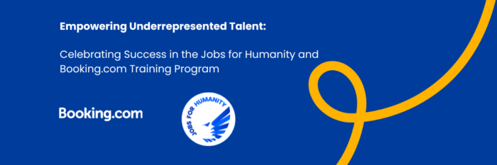 Booking.com and Jobs for Humanity empowering underrepresented talent